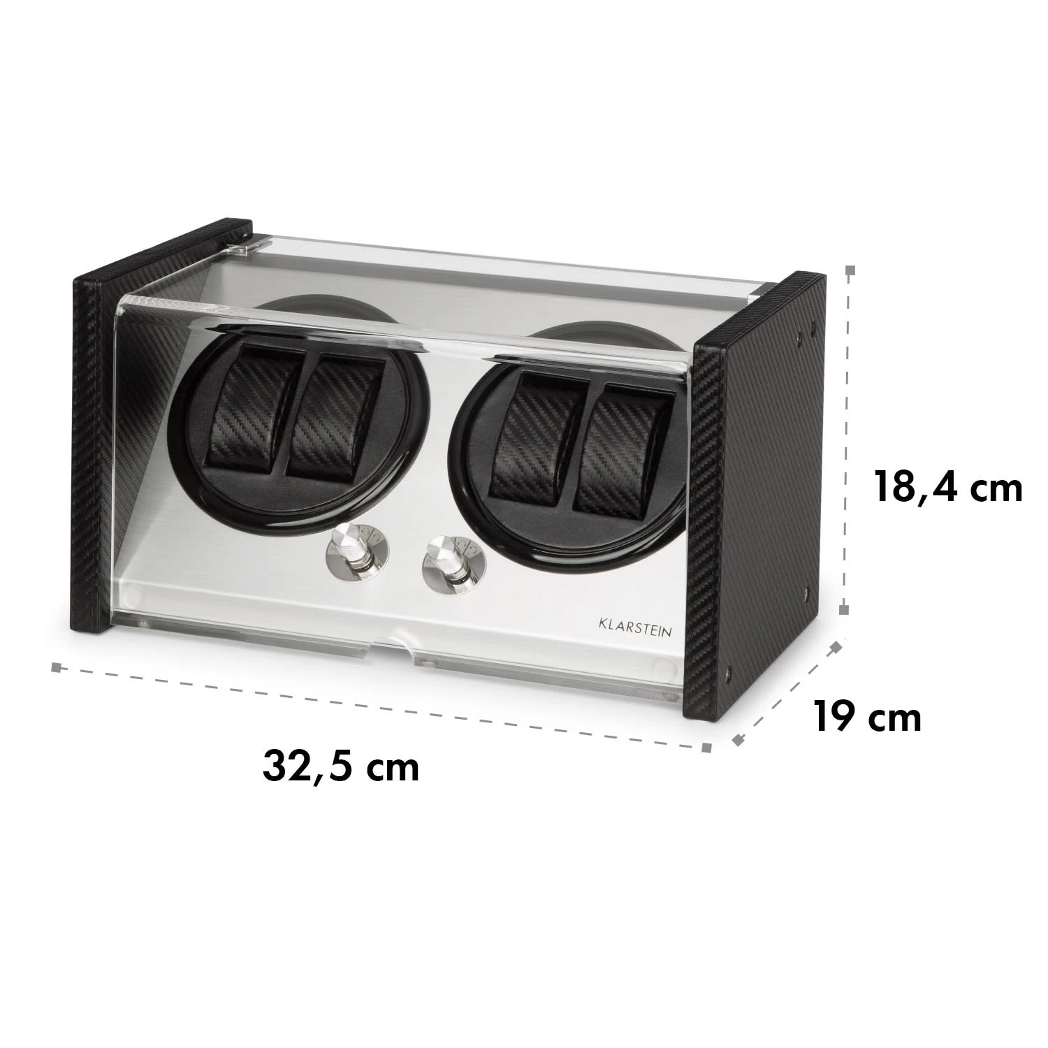 Tokyo 4 Uhrenbeweger, 4 Uhren, 3 Geschwindigkeiten, 4 Modi, schwarz Tokyo 4 Uhrenbeweger, 4 Uhren, 3 Geschwindigkeiten, 4 Modi, Schwarz -Deutschland Klarstein Verkaufs-Shop 10032800 yy 0008 logo