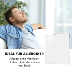 Wonderwall Smart Infrarotheizung 100x120cm App 1200W Wochentimer IP24 -Deutschland Klarstein Verkaufs-Shop 10032804 de 0007 logo
