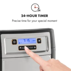 Aromatica II Duo Kaffeemaschine, Integriertes Mahlwerk, 1,25 L Silber 4 Aromatica II Duo Kaffeemaschine, Integriertes Mahlwerk, 1,25 L Silber -Deutschland Klarstein Verkaufs-Shop 10032865 yy 0005 logo Klarstein Aromatica II Duo Kaffeemaschine schwarz