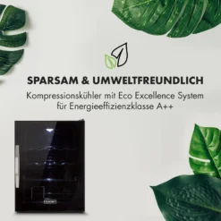 Beersafe XL Onyx Kühlschrank 60 Liter 4 Böden Panoramaglastür -Deutschland Klarstein Verkaufs-Shop 10032871 de 0003 logo