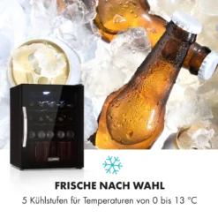 Beersafe XL Onyx Kühlschrank 60 Liter 4 Böden Panoramaglastür -Deutschland Klarstein Verkaufs-Shop 10032871 de 0005 logo