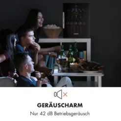 Beersafe XL Onyx Kühlschrank 60 Liter 4 Böden Panoramaglastür -Deutschland Klarstein Verkaufs-Shop 10032871 de 0008 logo