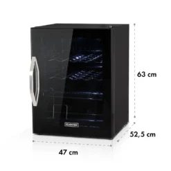 Beersafe XL Onyx Kühlschrank 60 Liter 4 Böden Panoramaglastür -Deutschland Klarstein Verkaufs-Shop 10032871 de 0009 logo