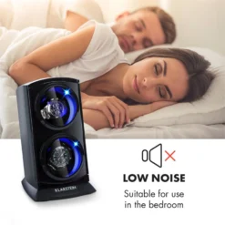 St. Gallen Premium Uhrenbeweger 2 Uhren 4 Geschwindigkeiten -Deutschland Klarstein Verkaufs-Shop 10032887 yy 0006 logo Klarstein St Gallen Premium Uhrenbeweger schwarz reedit