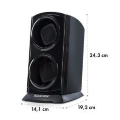 St. Gallen Premium Uhrenbeweger 2 Uhren 4 Geschwindigkeiten -Deutschland Klarstein Verkaufs-Shop 10032887 yy 0009 logo Klarstein St Gallen Premium Uhrenbeweger schwarz reedit