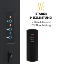 Lausanne Vertical Elektrischer Kamin 1000 Oder 2000W Feuerillusion 3 Lausanne Vertical Elektrischer Kamin 1000 Oder 2000W Feuerillusion -Deutschland Klarstein Verkaufs-Shop 10032892 de 0004 logo