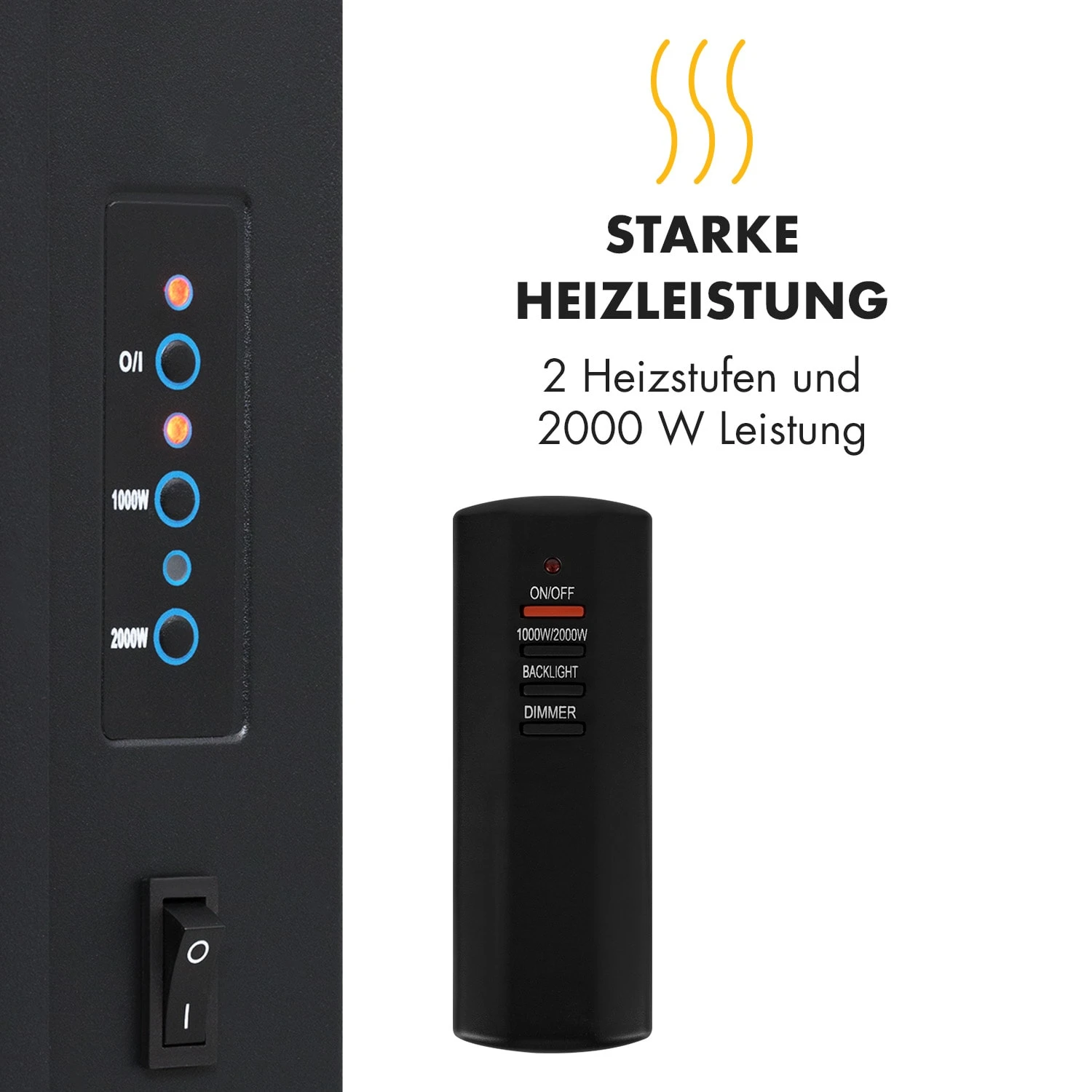 Lausanne Vertical Elektrischer Kamin 1000 oder 2000W Feuerillusion Lausanne Vertical Elektrischer Kamin 1000 Oder 2000W Feuerillusion -Deutschland Klarstein Verkaufs-Shop 10032892 de 0004 logo