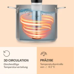 Quickstick Flex 1300W 3D Circulating 0-95 °C IPX7 Timer Schwarz -Deutschland Klarstein Verkaufs-Shop 10032905 de 0005 logo