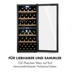 Barossa 102 Duo Weinkühlschrank 102 Fl 226 Ltr 2 Zonen Touch-Steuerung 2 Barossa 102 Duo Weinkühlschrank 102 Fl 226 Ltr 2 Zonen Touch-Steuerung -Deutschland Klarstein Verkaufs-Shop 10032921 de 0003 logo