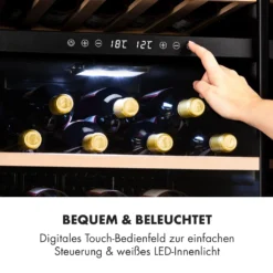 Barossa 102 Duo Weinkühlschrank 102 Fl 226 Ltr 2 Zonen Touch-Steuerung 3 Barossa 102 Duo Weinkühlschrank 102 Fl 226 Ltr 2 Zonen Touch-Steuerung -Deutschland Klarstein Verkaufs-Shop 10032921 de 0004 logo