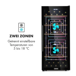 Barossa 102 Duo Weinkühlschrank 102 Fl 226 Ltr 2 Zonen Touch-Steuerung 4 Barossa 102 Duo Weinkühlschrank 102 Fl 226 Ltr 2 Zonen Touch-Steuerung -Deutschland Klarstein Verkaufs-Shop 10032921 de 0005 logo