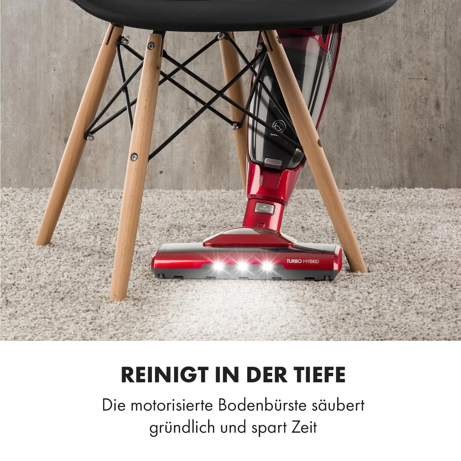 TurboHybrid Staubsauger Boden- und Handstaubsauger metallic-rot TurboHybrid Staubsauger Boden- Und Handstaubsauger Metallic-rot -Deutschland Klarstein Verkaufs-Shop 10032944 de 0003 logo