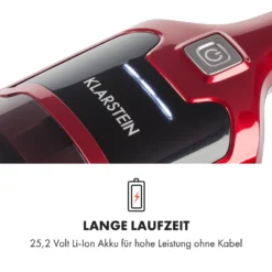 TurboHybrid Staubsauger Boden- Und Handstaubsauger Metallic-rot 4 TurboHybrid Staubsauger Boden- Und Handstaubsauger Metallic-rot -Deutschland Klarstein Verkaufs-Shop 10032944 de 0005 logo