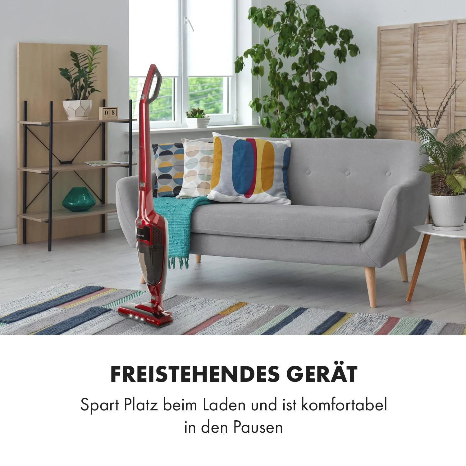 TurboHybrid Staubsauger Boden- und Handstaubsauger metallic-rot TurboHybrid Staubsauger Boden- Und Handstaubsauger Metallic-rot -Deutschland Klarstein Verkaufs-Shop 10032944 de 0009 logo