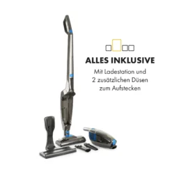 TurboHybrid Staubsauger Boden- Und Handstaubsauger Anthrazit/blau -Deutschland Klarstein Verkaufs-Shop 10032945 de 0004 logo