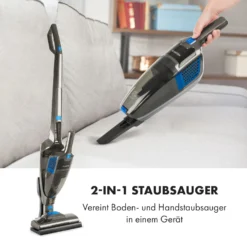 TurboHybrid Staubsauger Boden- Und Handstaubsauger Anthrazit/blau -Deutschland Klarstein Verkaufs-Shop 10032945 de 0007 logo