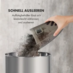 TurboHybrid Staubsauger Boden- Und Handstaubsauger Anthrazit/blau -Deutschland Klarstein Verkaufs-Shop 10032945 de 0008 logo