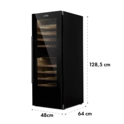 Barossa 77 Duo Weinkühlschrank 2 Zonen 191 L 77 Fl. Touch LED Schwarz 8 Barossa 77 Duo Weinkühlschrank 2 Zonen 191 L 77 Fl. Touch LED Schwarz -Deutschland Klarstein Verkaufs-Shop 10032963 yy 0009 logo