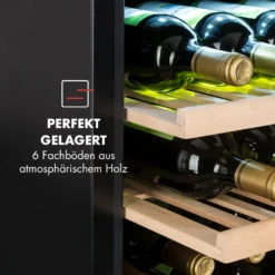 Vinsider 41 Built-in Duo Onyx Einbau-Weinkühlschrank 41 Fl 2 Zonen 3 Vinsider 41 Built-in Duo Onyx Einbau-Weinkühlschrank 41 Fl 2 Zonen -Deutschland Klarstein Verkaufs-Shop 10032966 de 0004 logo