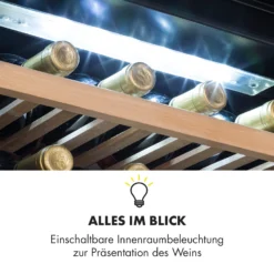 Vinsider 41 Built-in Duo Onyx Einbau-Weinkühlschrank 41 Fl 2 Zonen 5 Vinsider 41 Built-in Duo Onyx Einbau-Weinkühlschrank 41 Fl 2 Zonen -Deutschland Klarstein Verkaufs-Shop 10032966 de 0006 logo
