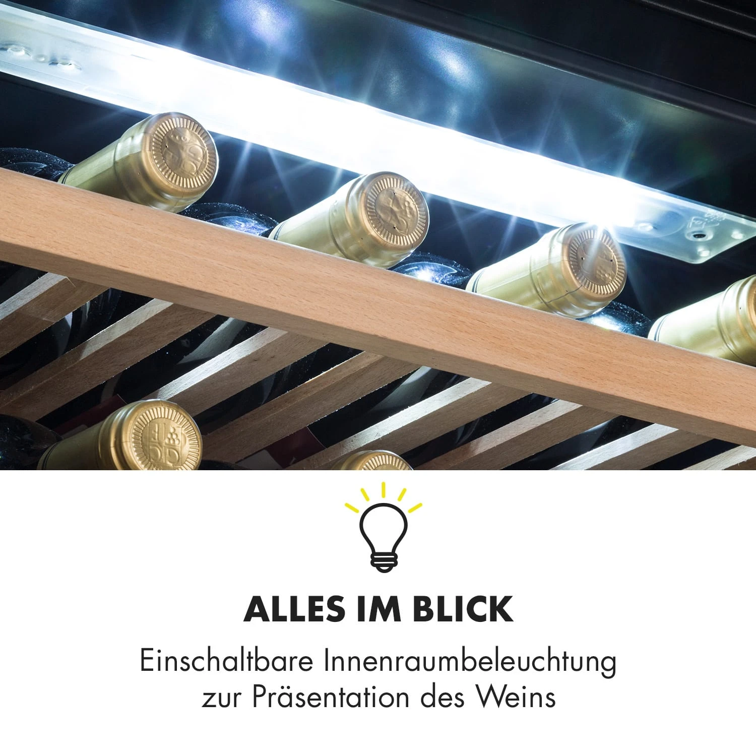 Vinsider 41 Built-in Duo Onyx Einbau-Weinkühlschrank 41 Fl 2 Zonen Vinsider 41 Built-in Duo Onyx Einbau-Weinkühlschrank 41 Fl 2 Zonen -Deutschland Klarstein Verkaufs-Shop 10032966 de 0006 logo