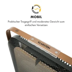 HeatPal Marble Blackline Infrarot-Heizung 1300W Wärmespeicher Marmor -Deutschland Klarstein Verkaufs-Shop 10032993 de 0008 logo