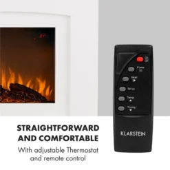 Aosta Light & Fire Elektrischer Kamin 1000/2000W Fernbedienung 2 Aosta Light & Fire Elektrischer Kamin 1000/2000W Fernbedienung -Deutschland Klarstein Verkaufs-Shop 10033000 yy 0003 logo Klarstein Aosta Light Fire Elektrischer Kamin