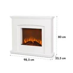 Aosta Light & Fire Elektrischer Kamin 1000/2000W Fernbedienung 7 Aosta Light & Fire Elektrischer Kamin 1000/2000W Fernbedienung -Deutschland Klarstein Verkaufs-Shop 10033000 yy 0009 logo Klarstein Aosta Light Fire Elektrischer Kamin