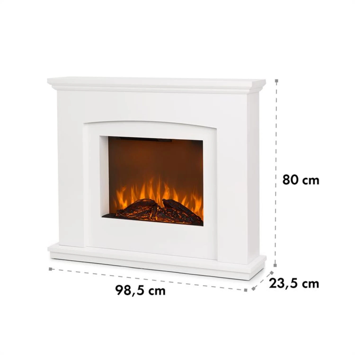 Aosta Light & Fire Elektrischer Kamin 1000/2000W Fernbedienung Aosta Light & Fire Elektrischer Kamin 1000/2000W Fernbedienung -Deutschland Klarstein Verkaufs-Shop 10033000 yy 0009 logo Klarstein Aosta Light Fire Elektrischer Kamin