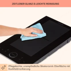 Delicatessa Slim Domino Induktionskochfeld 3500W Timer Schwarz 7 Delicatessa Slim Domino Induktionskochfeld 3500W Timer Schwarz -Deutschland Klarstein Verkaufs-Shop 10033015 de 0008 usp