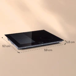 Delicatessa 60 Hybrid Einbaukochfeld Induktion 4 Zonen 7000W Glas -Deutschland Klarstein Verkaufs-Shop 10033022 yy 0006 logo