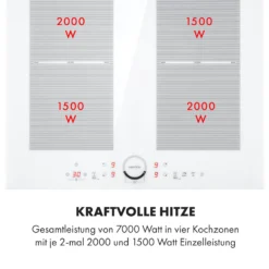 Delicatessa 60 Induktionskochfeld 4 Zonen 7000W Timer Weiß 3 Delicatessa 60 Induktionskochfeld 4 Zonen 7000W Timer Weiß -Deutschland Klarstein Verkaufs-Shop 10033027 de 0004 logo
