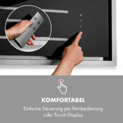 High Line Deckenhaube 77 Cm 410 M3/h 75W 3 Stufen Fernbedienung -Deutschland Klarstein Verkaufs-Shop 10033053 de 0003 logo