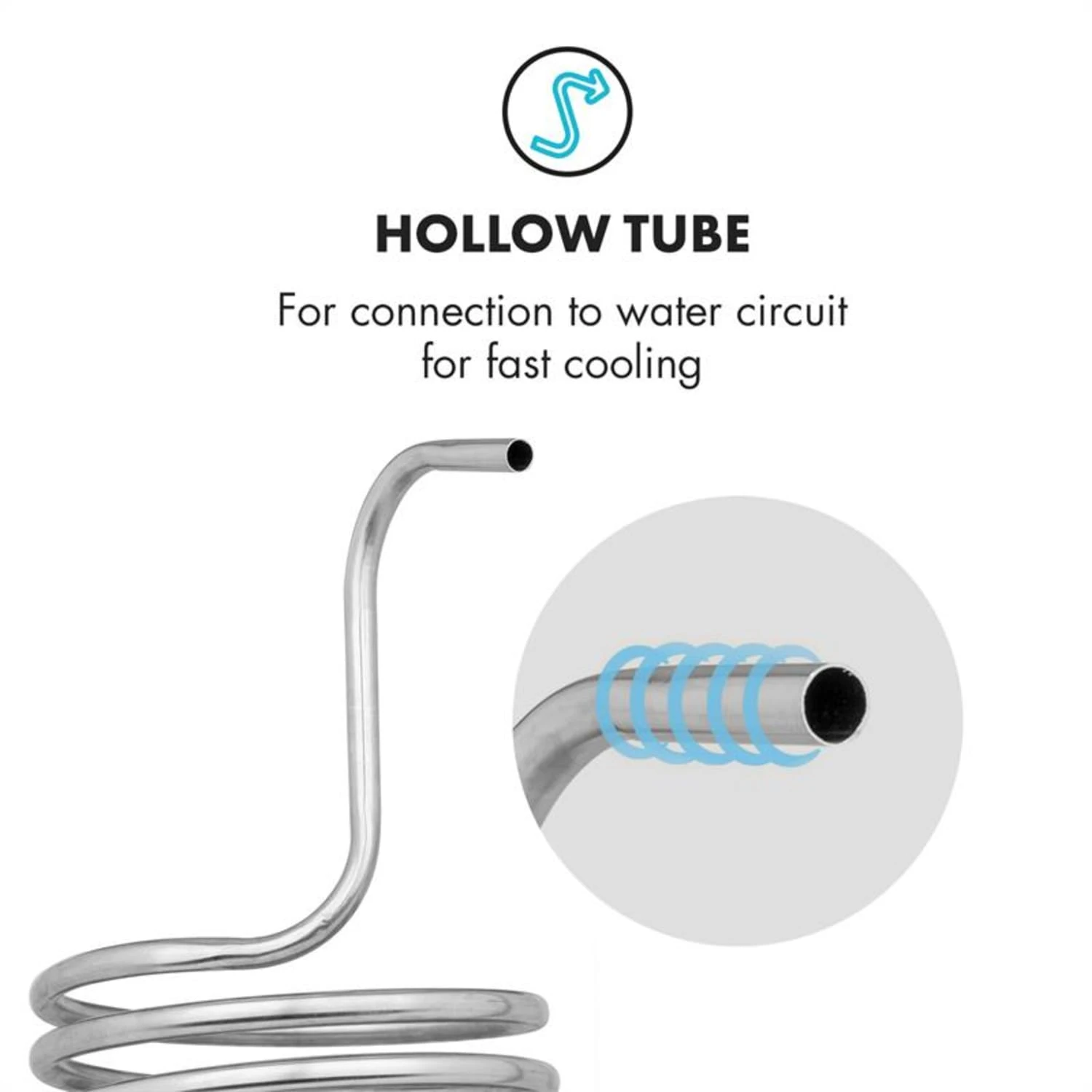 Chiller 6 Eintauchkühler Ø20 cm 9 Schleifen 304 Edelstahl Chiller 6 Eintauchkühler Ø20 Cm 9 Schleifen 304 Edelstahl -Deutschland Klarstein Verkaufs-Shop 10033081 yy 0004 logo Klarstein Chiller 6 Eintauchkuehler 9 Schleifen