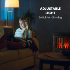 Innsbruck Elektrischer Kamin 1000/2000W Thermostat -Deutschland Klarstein Verkaufs-Shop 10033092 yy 0007 logo Electric Fireplace Black YH15