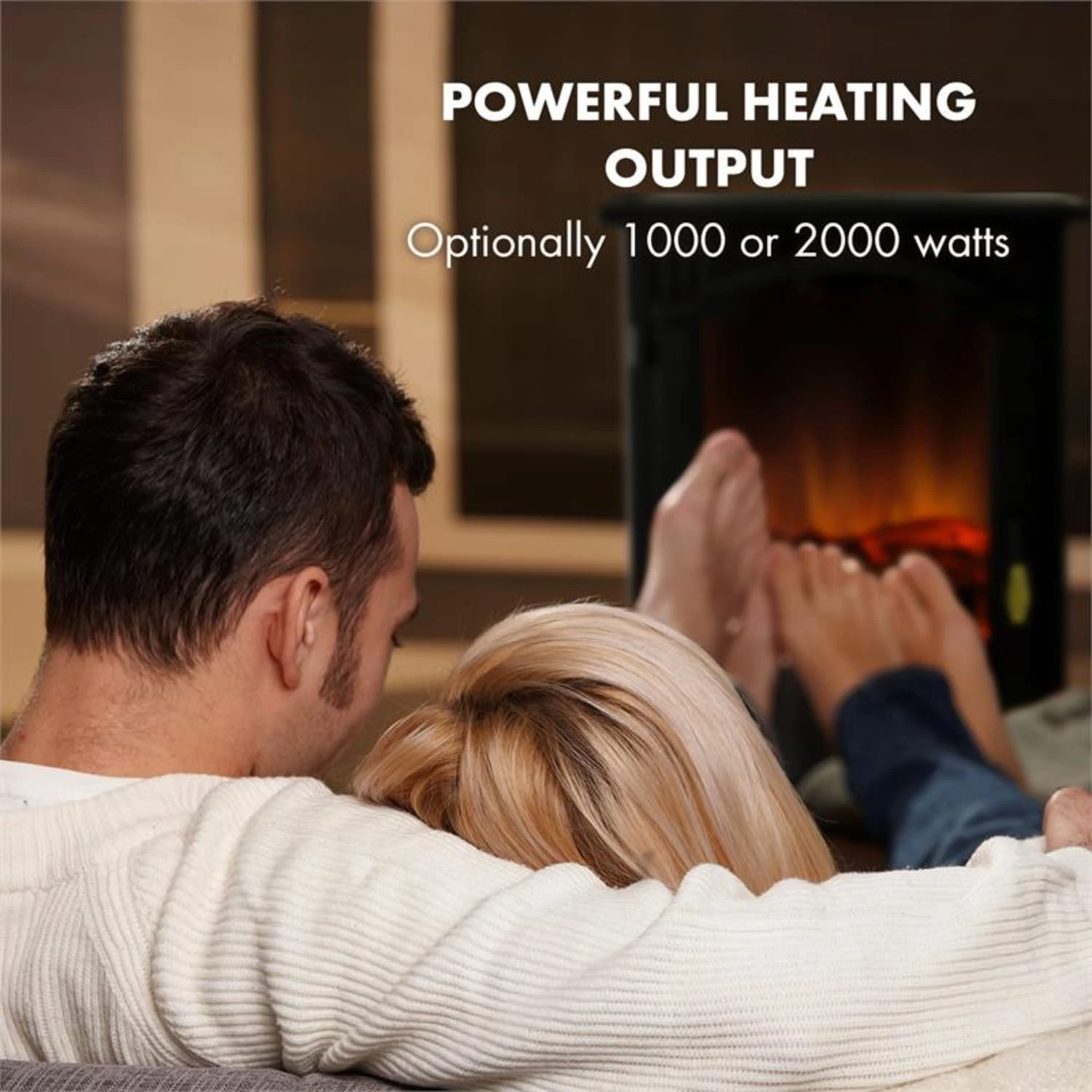 Graz Elektrischer Kamin 1000/2000W Thermostat PanoramaView Graz Elektrischer Kamin 1000/2000W Thermostat PanoramaView -Deutschland Klarstein Verkaufs-Shop 10033094 yy 0003 logo Electric Fireplace Black YH20