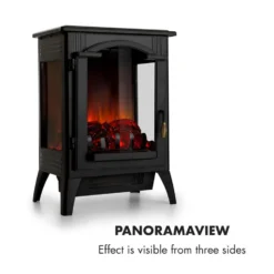 Graz Elektrischer Kamin 1000/2000W Thermostat PanoramaView 5 Graz Elektrischer Kamin 1000/2000W Thermostat PanoramaView -Deutschland Klarstein Verkaufs-Shop 10033094 yy 0006 logo Electric Fireplace Black YH20