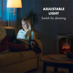 Graz Elektrischer Kamin 1000/2000W Thermostat PanoramaView 6 Graz Elektrischer Kamin 1000/2000W Thermostat PanoramaView -Deutschland Klarstein Verkaufs-Shop 10033094 yy 0007 logo Electric Fireplace Black YH20