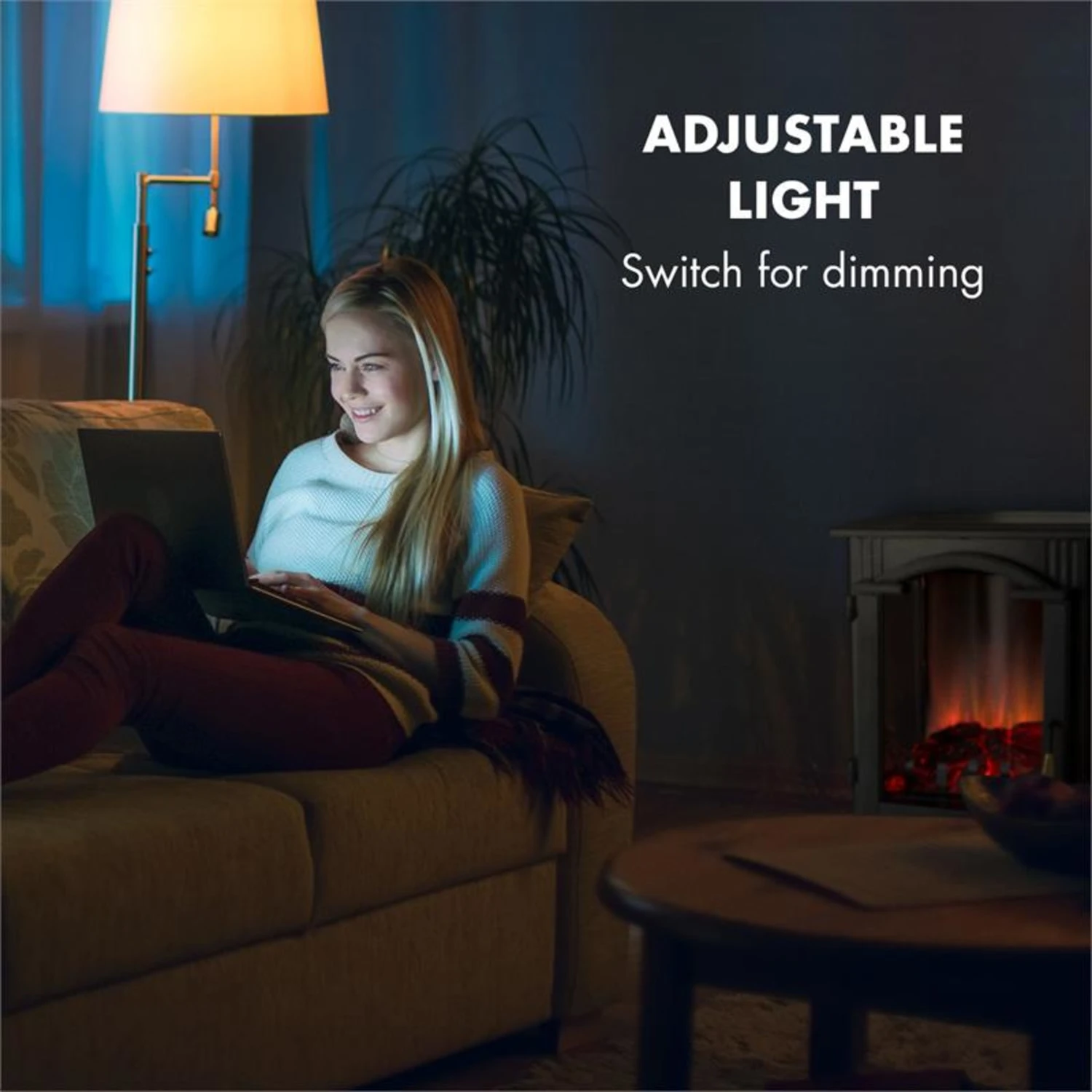 Graz Elektrischer Kamin 1000/2000W Thermostat PanoramaView Graz Elektrischer Kamin 1000/2000W Thermostat PanoramaView -Deutschland Klarstein Verkaufs-Shop 10033094 yy 0007 logo Electric Fireplace Black YH20