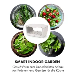 GrowIt Farm Smart Indoor Garden 28 Pflanzen 48W LED 8 Liter -Deutschland Klarstein Verkaufs-Shop 10033115 de 0004 logo