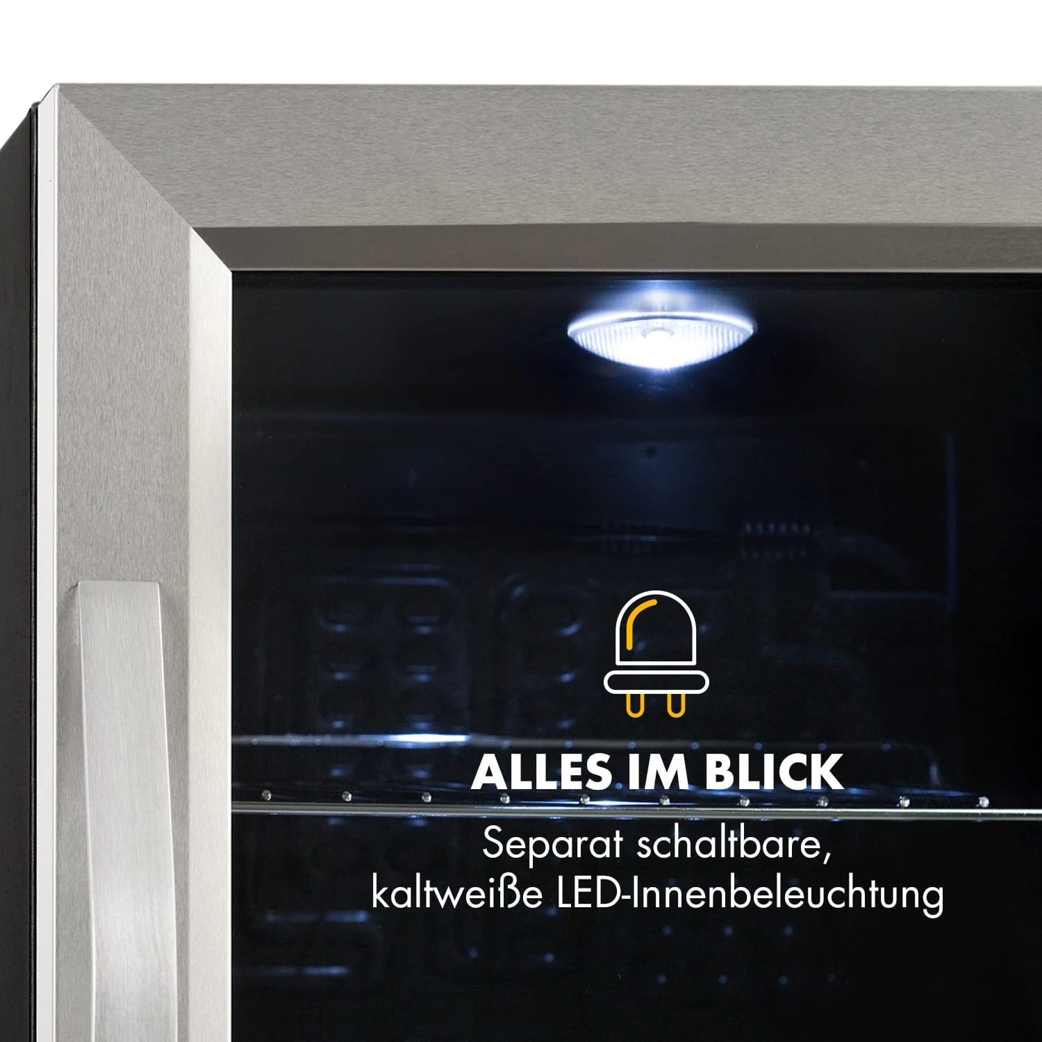 Beersafe M Kühlschrank 33 Liter 2 Böden Panoramaglastür Edelstahl Beersafe M Kühlschrank 33 Liter 2 Böden Panoramaglastür Edelstahl -Deutschland Klarstein Verkaufs-Shop 10033119 de 0005 logo
