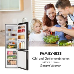 Miro XL Kühl-Gefrierkombination 180/69 L Black-Board-Front -Deutschland Klarstein Verkaufs-Shop 10033130 de 0003 logo