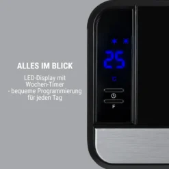 Wallkyrie Wandheizgerät 1000W/2000W 10 - 49 °C Thermostat Schwarz 2 Wallkyrie Wandheizgerät 1000W/2000W 10 - 49 °C Thermostat Schwarz -Deutschland Klarstein Verkaufs-Shop 10033139 de 0003 logo