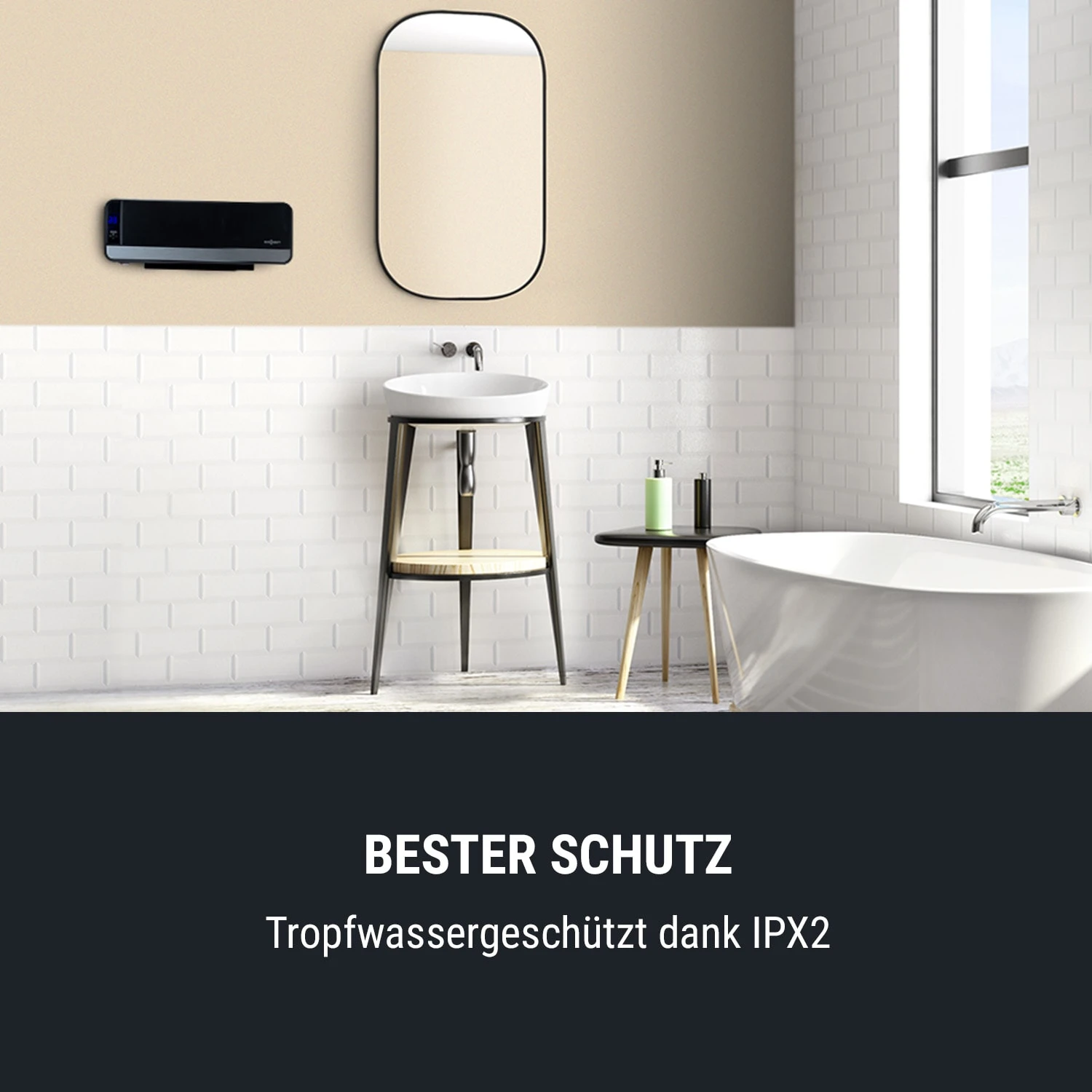 Wallkyrie Wandheizgerät 1000W/2000W 10 - 49 °C Thermostat schwarz Wallkyrie Wandheizgerät 1000W/2000W 10 - 49 °C Thermostat Schwarz -Deutschland Klarstein Verkaufs-Shop 10033139 de 0006 logo