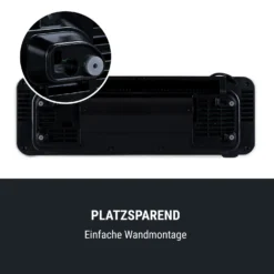 Wallkyrie Wandheizgerät 1000W/2000W 10 - 49 °C Thermostat Schwarz 7 Wallkyrie Wandheizgerät 1000W/2000W 10 - 49 °C Thermostat Schwarz -Deutschland Klarstein Verkaufs-Shop 10033139 de 0008 logo
