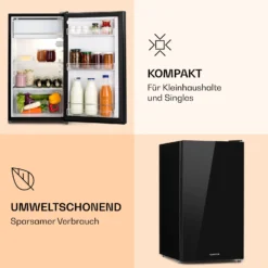 Luminance Frost Kühlschrank 91L Crisper-Fach 2 Glasböden -Deutschland Klarstein Verkaufs-Shop 10033176 de 0004 logo