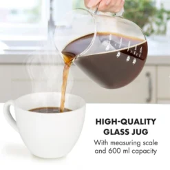 Craft Coffee Waage Timer Glaskanne Filteraufsatz 600ml Schwarz/weiß 5 Craft Coffee Waage Timer Glaskanne Filteraufsatz 600ml Schwarz/weiß -Deutschland Klarstein Verkaufs-Shop 10033182 yy 0007 logo Klarstein craft coffee Waage Kaffeebereiter schwarz weiss