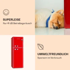 Audrey Kühl- & Gefrierkombination 97l/39l Retro-Look 2 Böden -Deutschland Klarstein Verkaufs-Shop 10033193 de 0006 logo