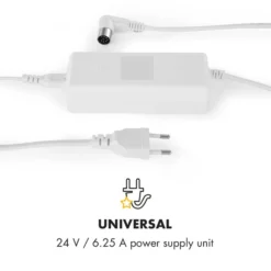 GrowIt Farm Smart Indoor Garden Ersatznetzteil 24V/6,25A -Deutschland Klarstein Verkaufs-Shop 10033220 yy 0003 logo Klarstein GrowIt Multi Adapter Netzteil