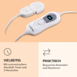 Fernbedienung Für Dr. Watson XL & XXL Heizdecke Ersatzteil LED-Display 2 M Abnehmbar -Deutschland Klarstein Verkaufs-Shop 10033243 de 0003 logo